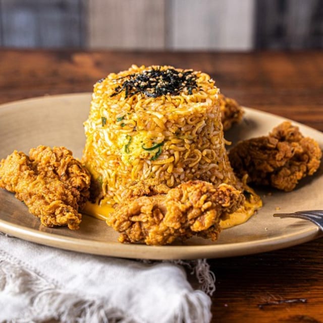 Chicken Cup Bap.
