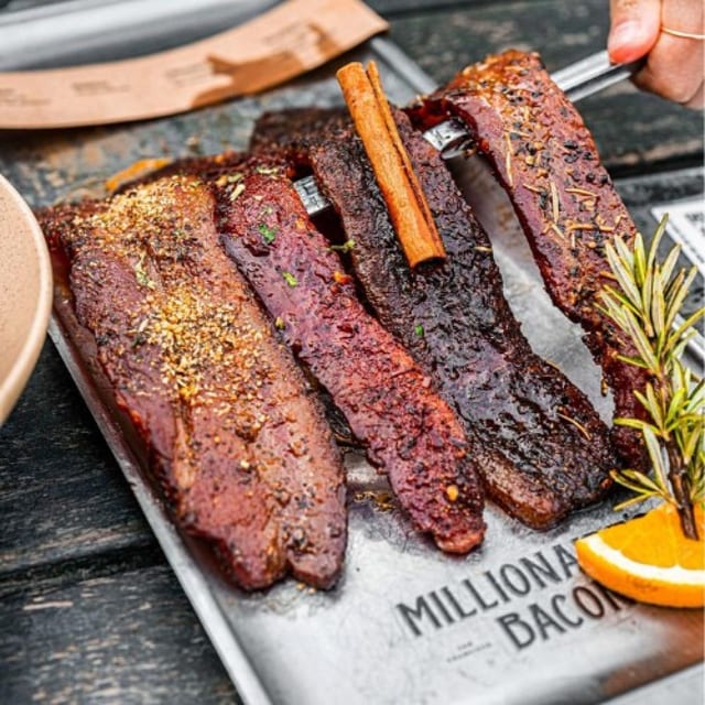Millionaire's Bacon Sampler Platter.