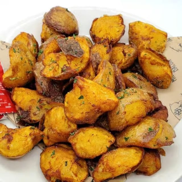 Crispy Yukon Potato.