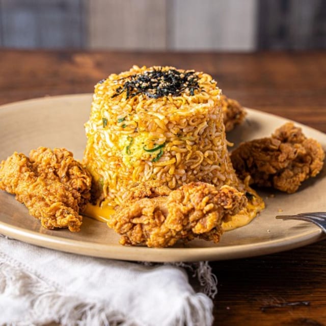 Chicken Cup Bap.