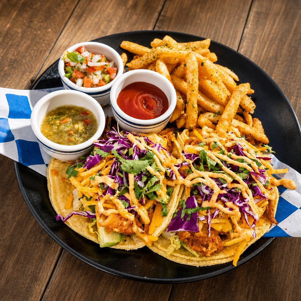Spicy Pork Taco.