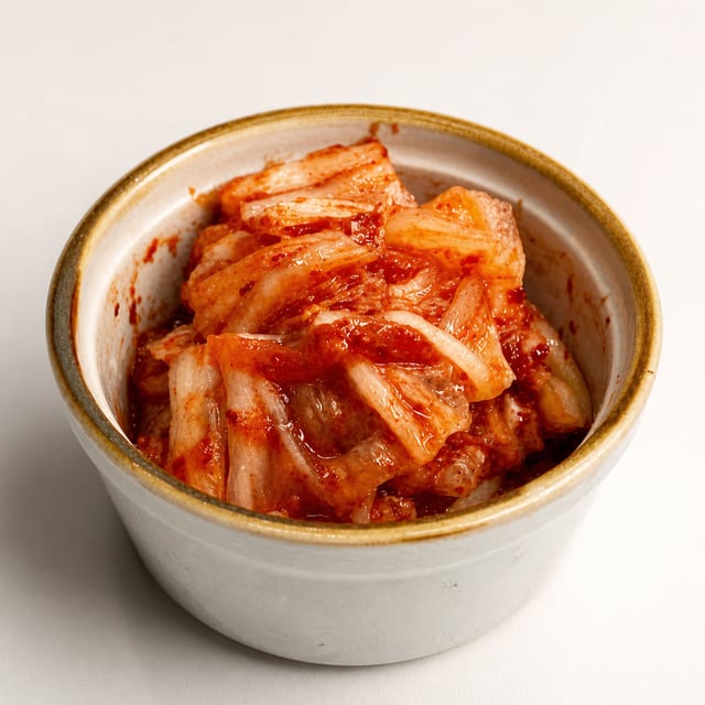 Kimchi (Korean Pickled Cabbage).